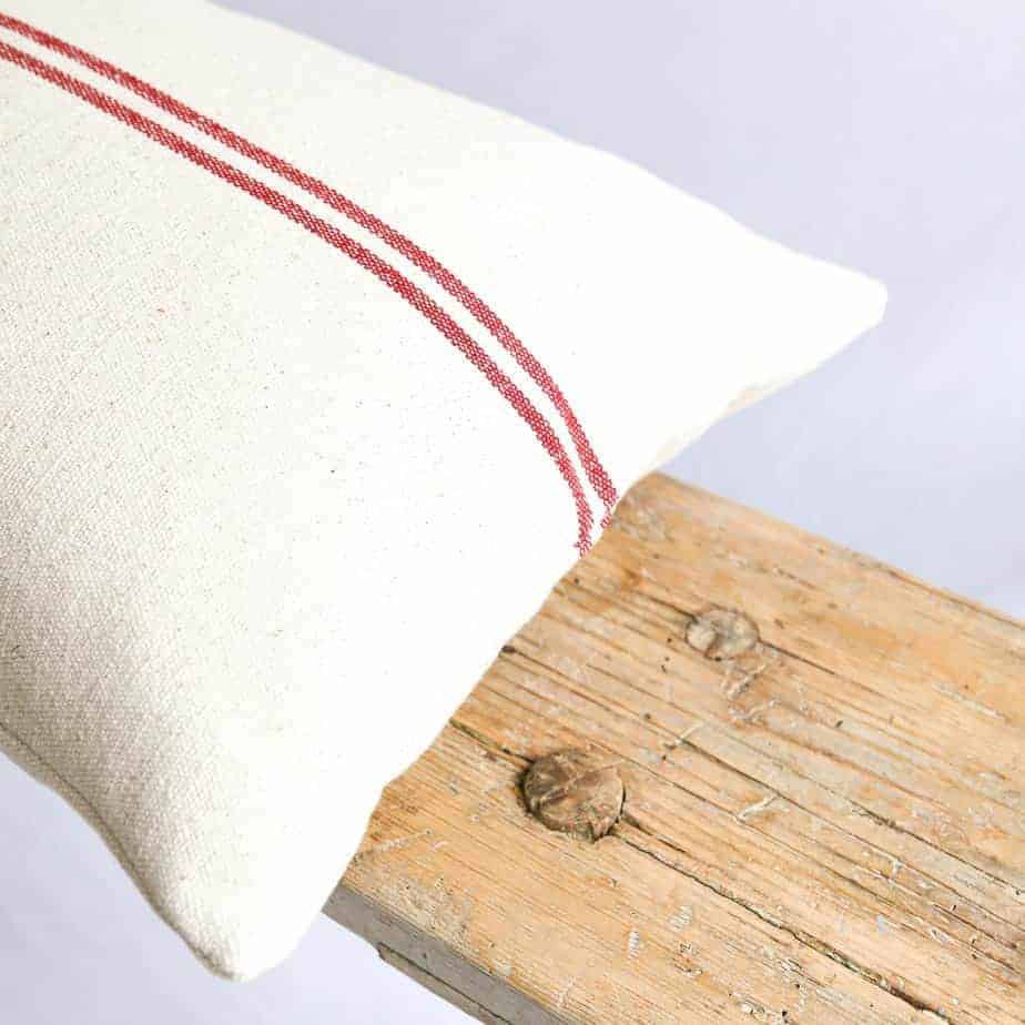 Long pillow for clearance bench