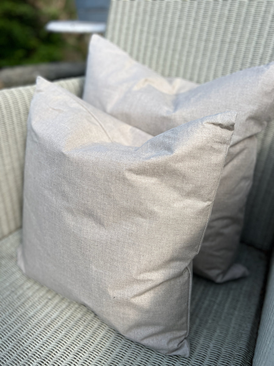 Italian Sustainable Water Repellent Linen Cushion