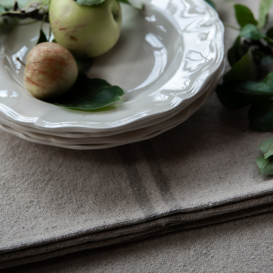 Rustic Natural Stripe Grainsack Placemat